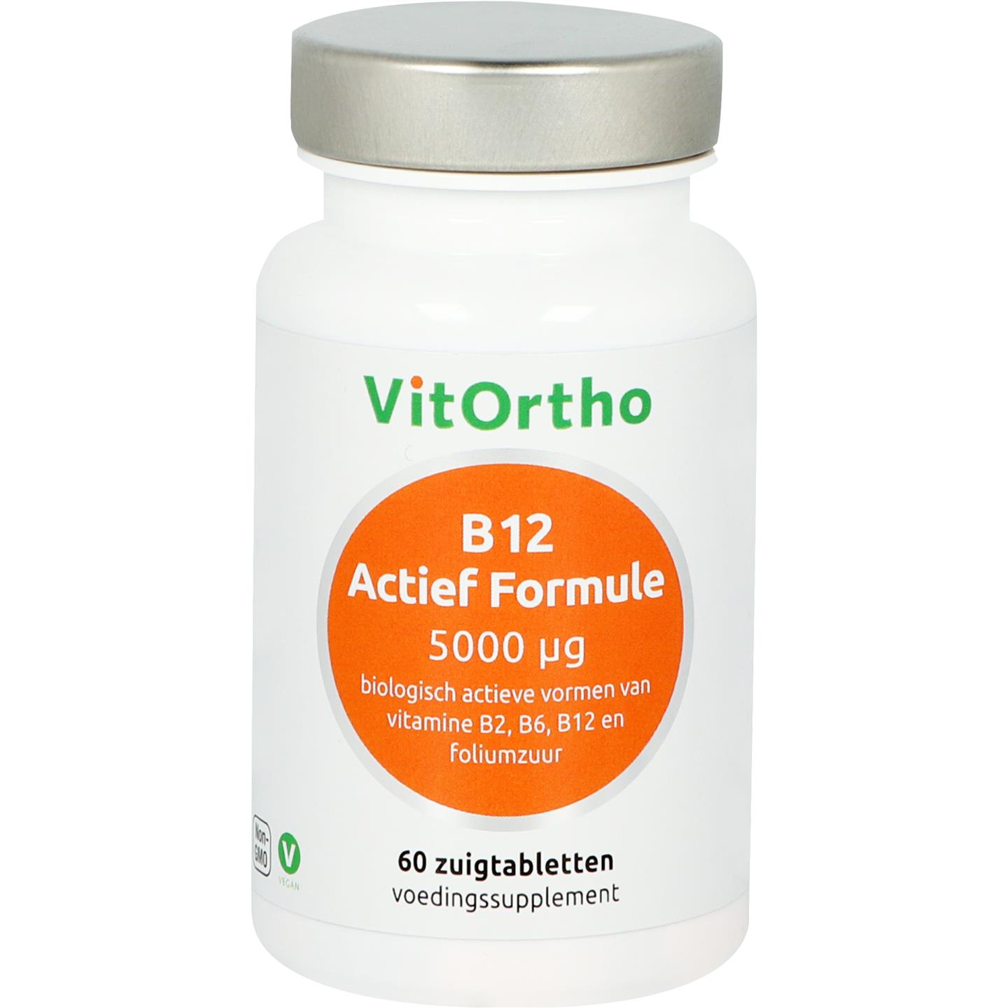 B12 Actief Formule 5000 mcg afbeelding 1