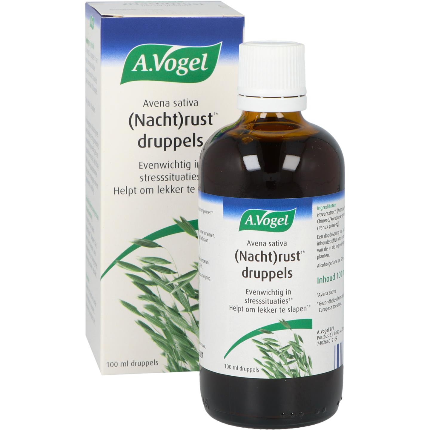 A.Vogel Avena Sativa Complex (Nacht)rust druppels 100 ml