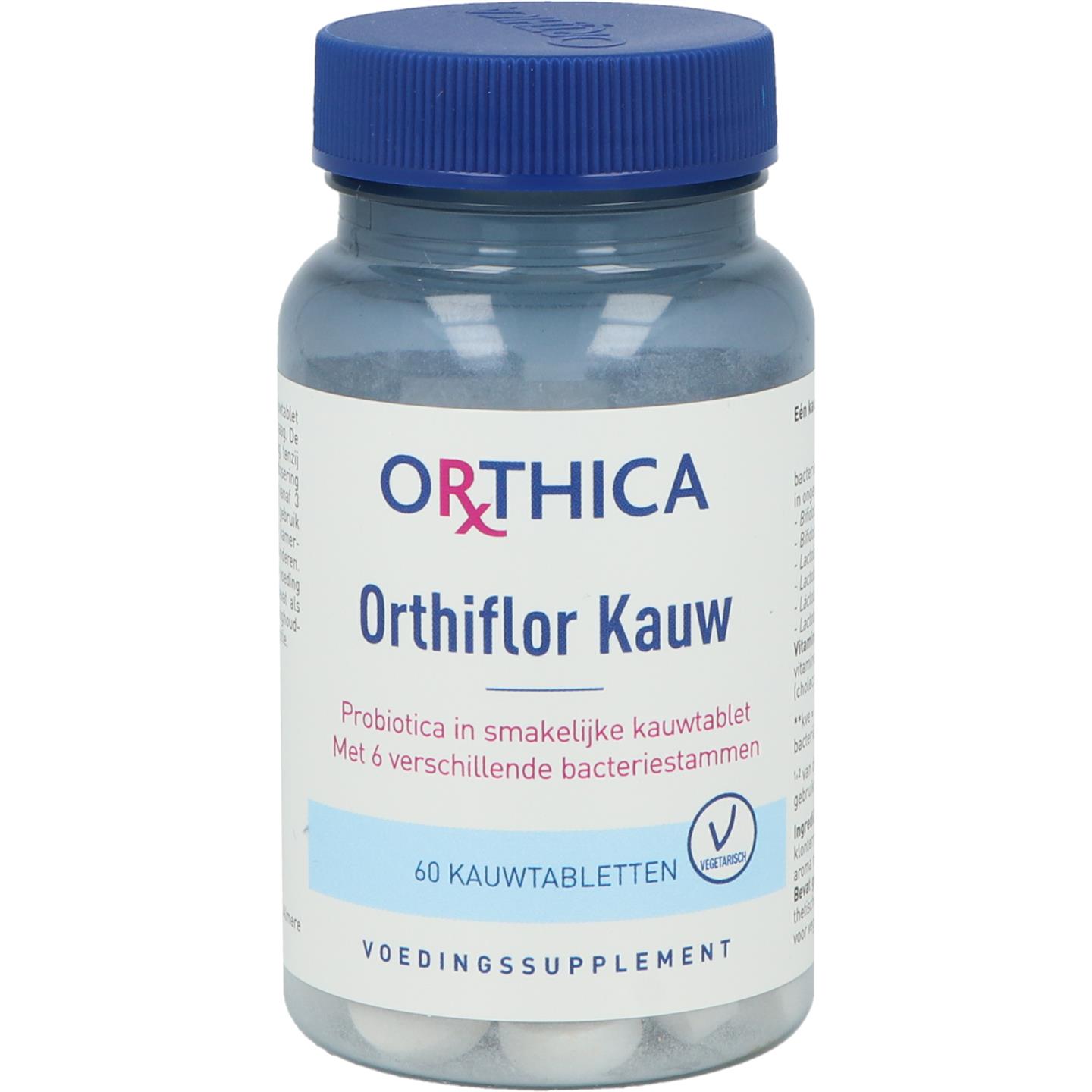Orthica Orthiflor Kauw 60 kauwtabletten