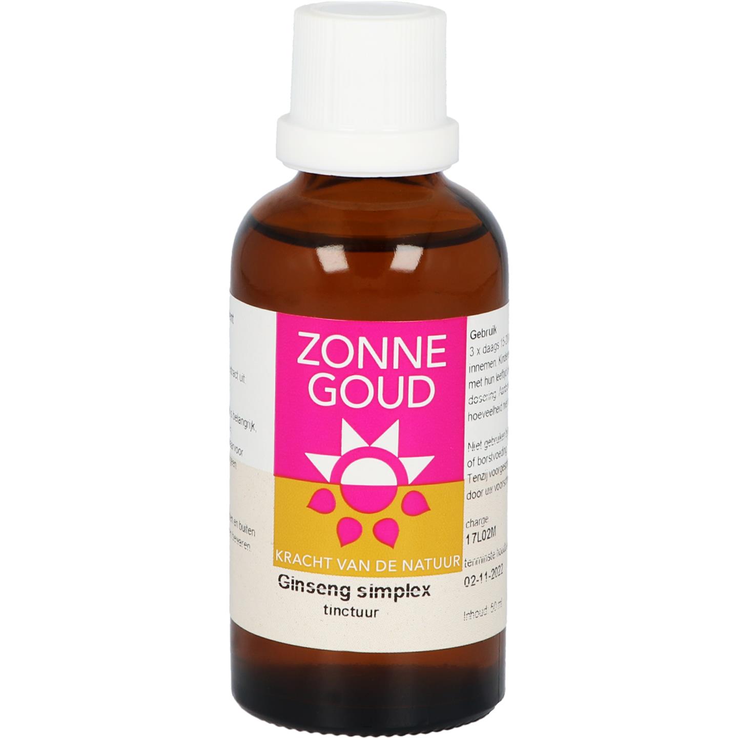 Ginseng simplex tinctuur afbeelding