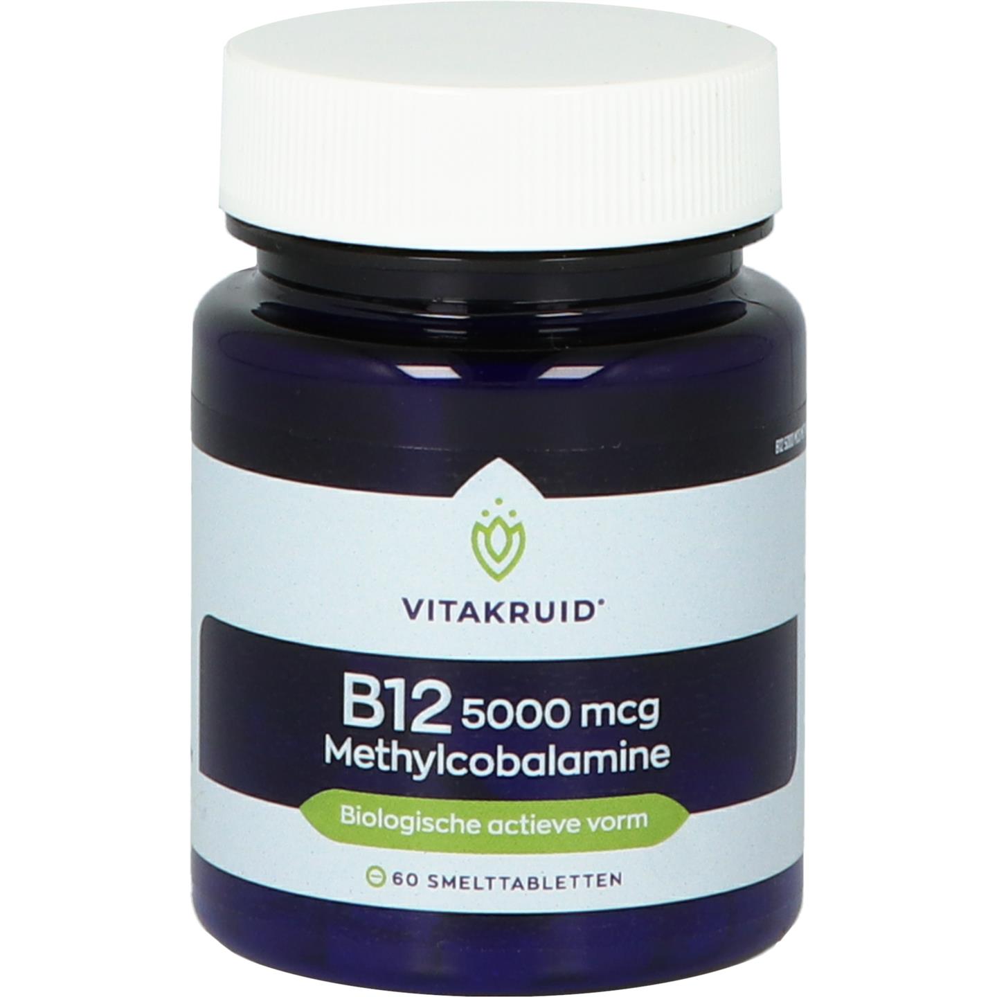 B12 5000 mcg Methylcobalamine