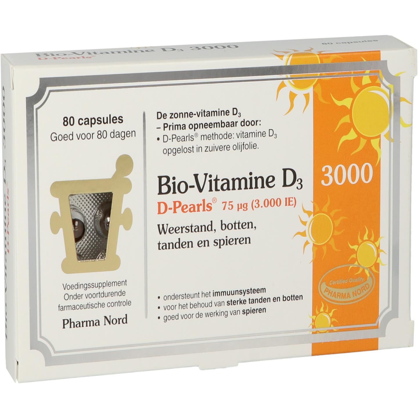 Bio-Vitamine D3 3000 afbeelding