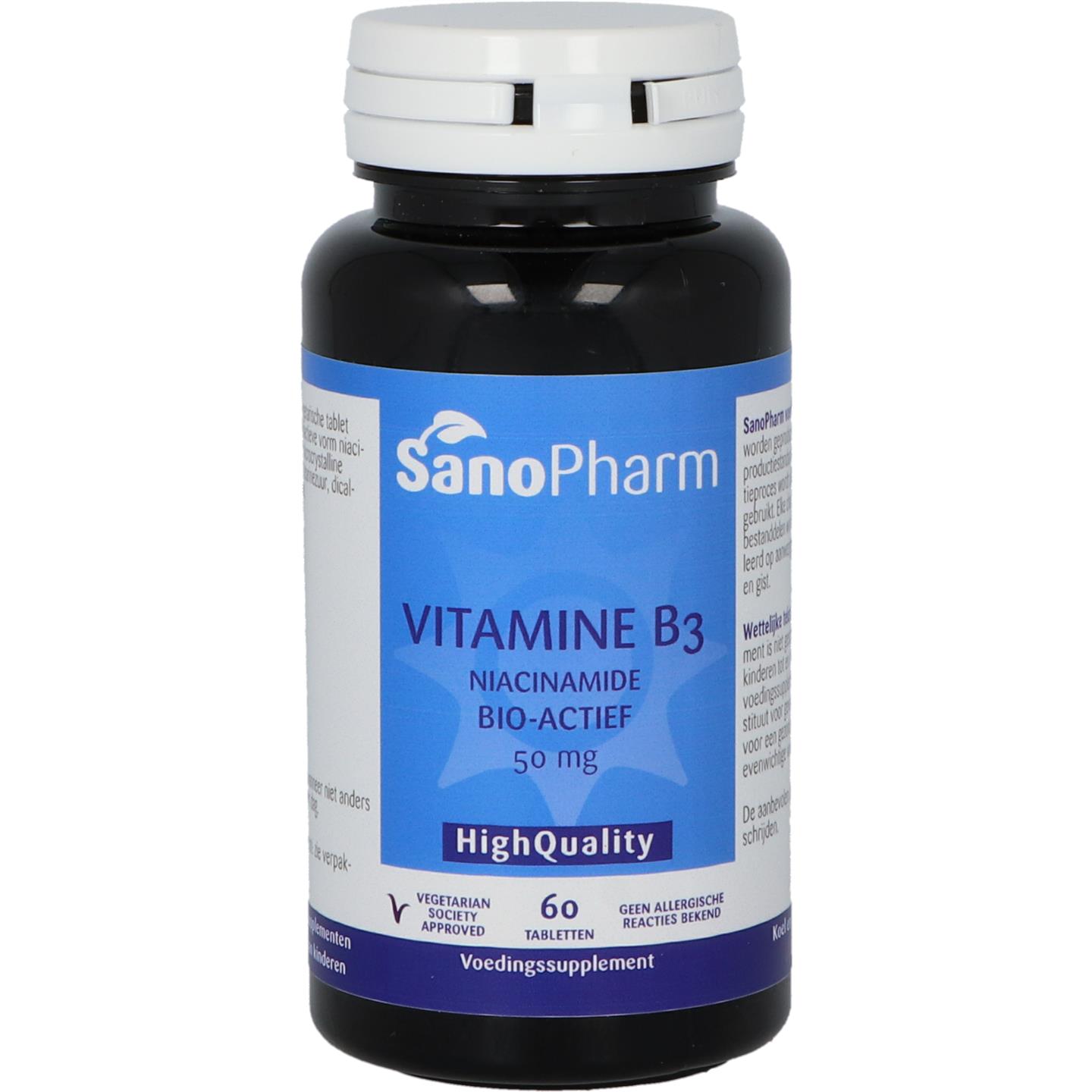 High Quality Vitamine B3 (Niacinamide) 50 mg afbeelding