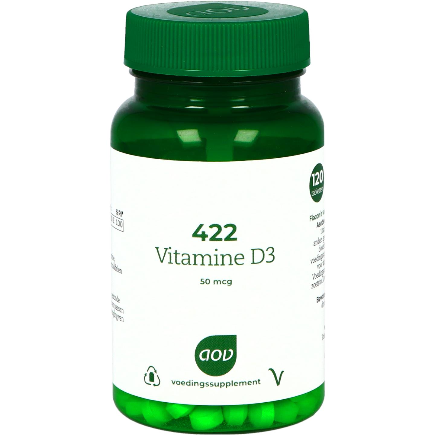 422 Vitamine D3 50 mcg afbeelding