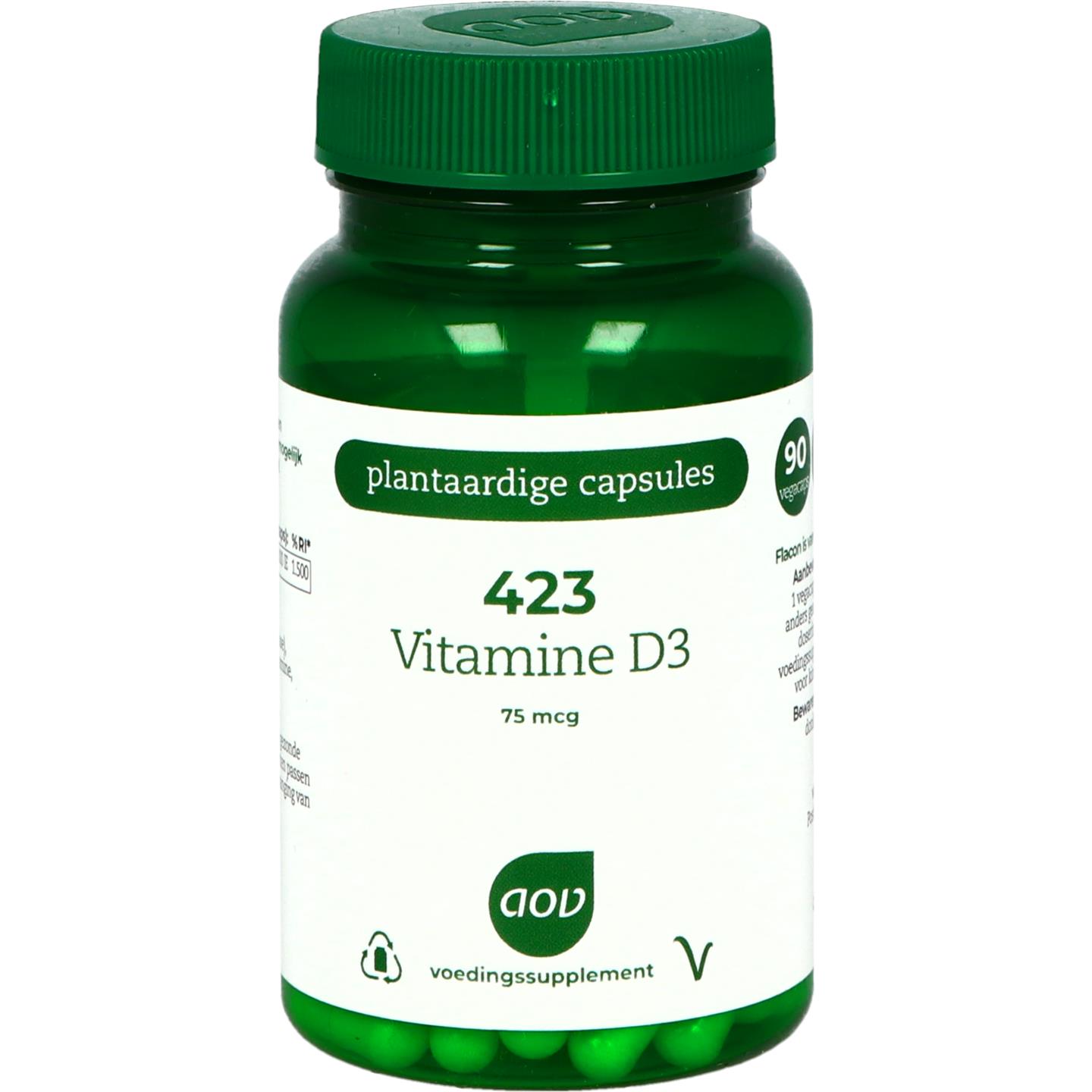 423 Vitamine D3 75 mcg afbeelding 1